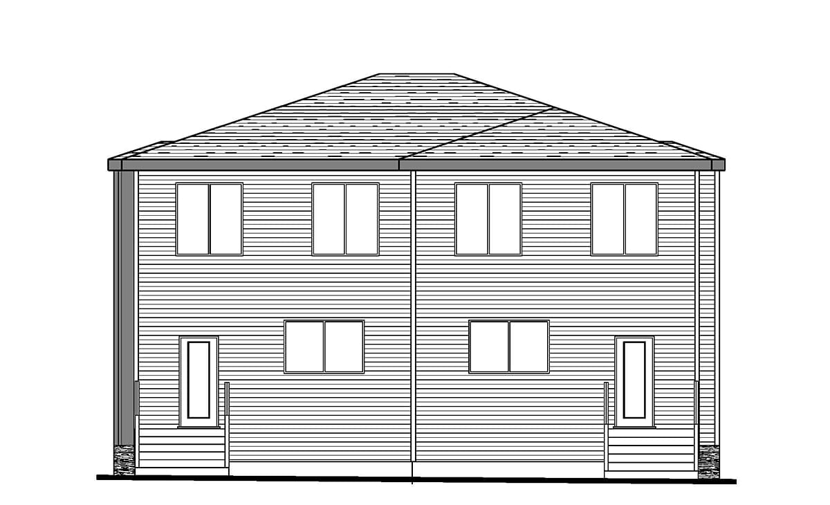Rear Elevation