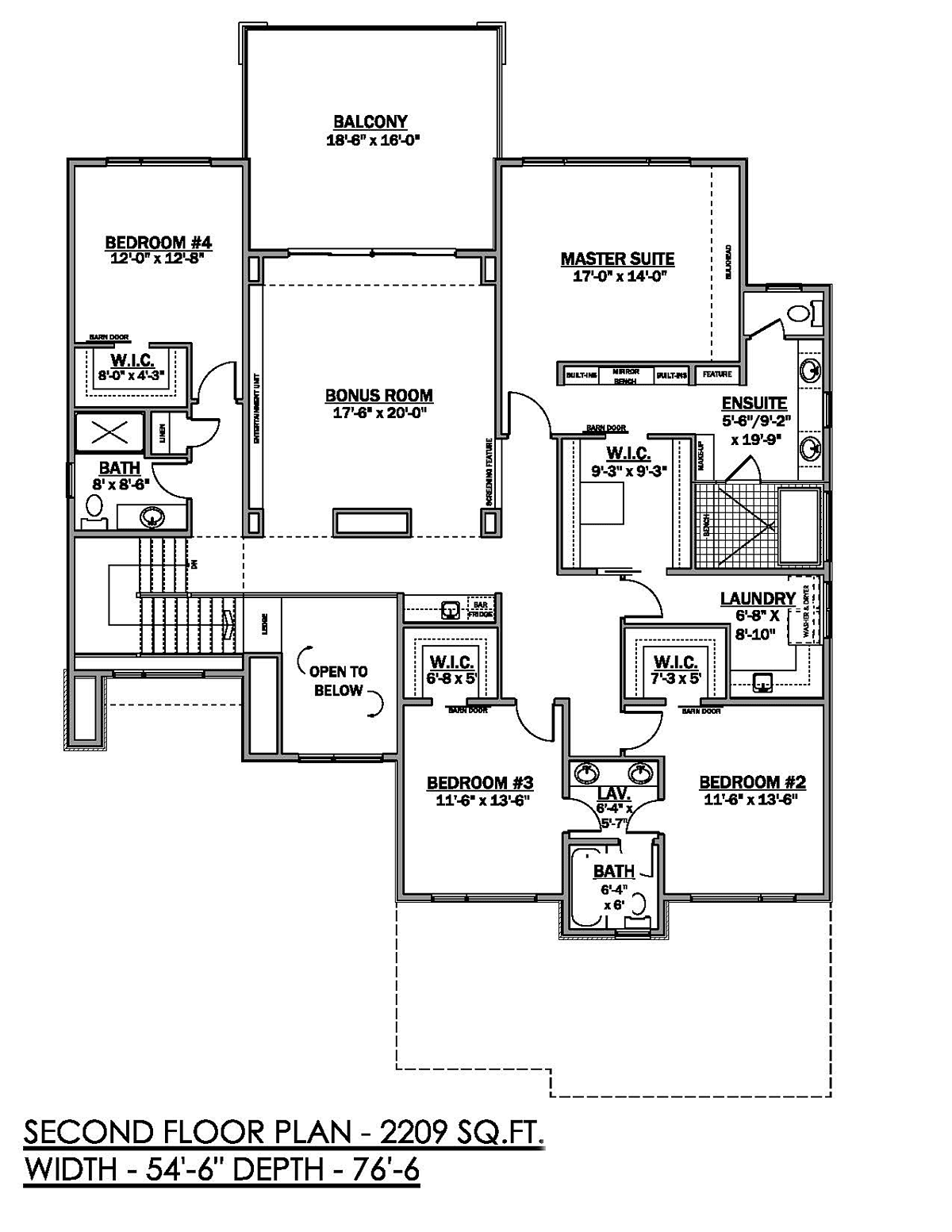 House Plan 83382 Level Two