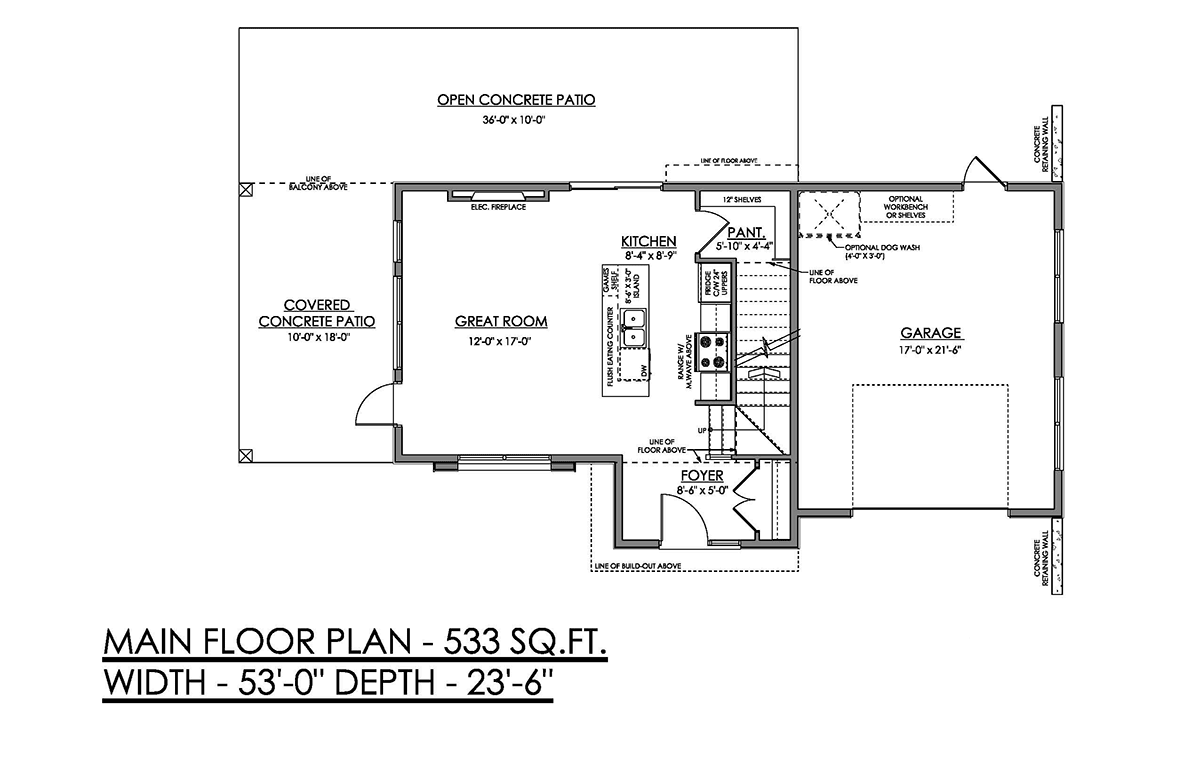 House Plan 83384 Level One