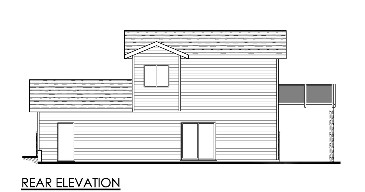 Rear Elevation