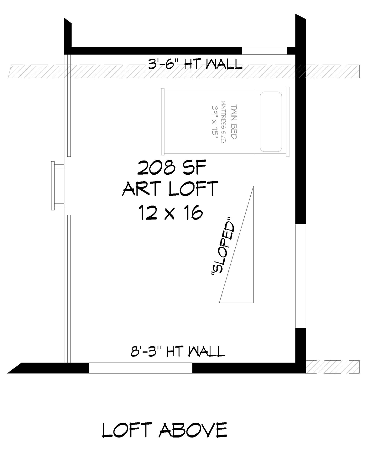 House Plan 83400 Level Two