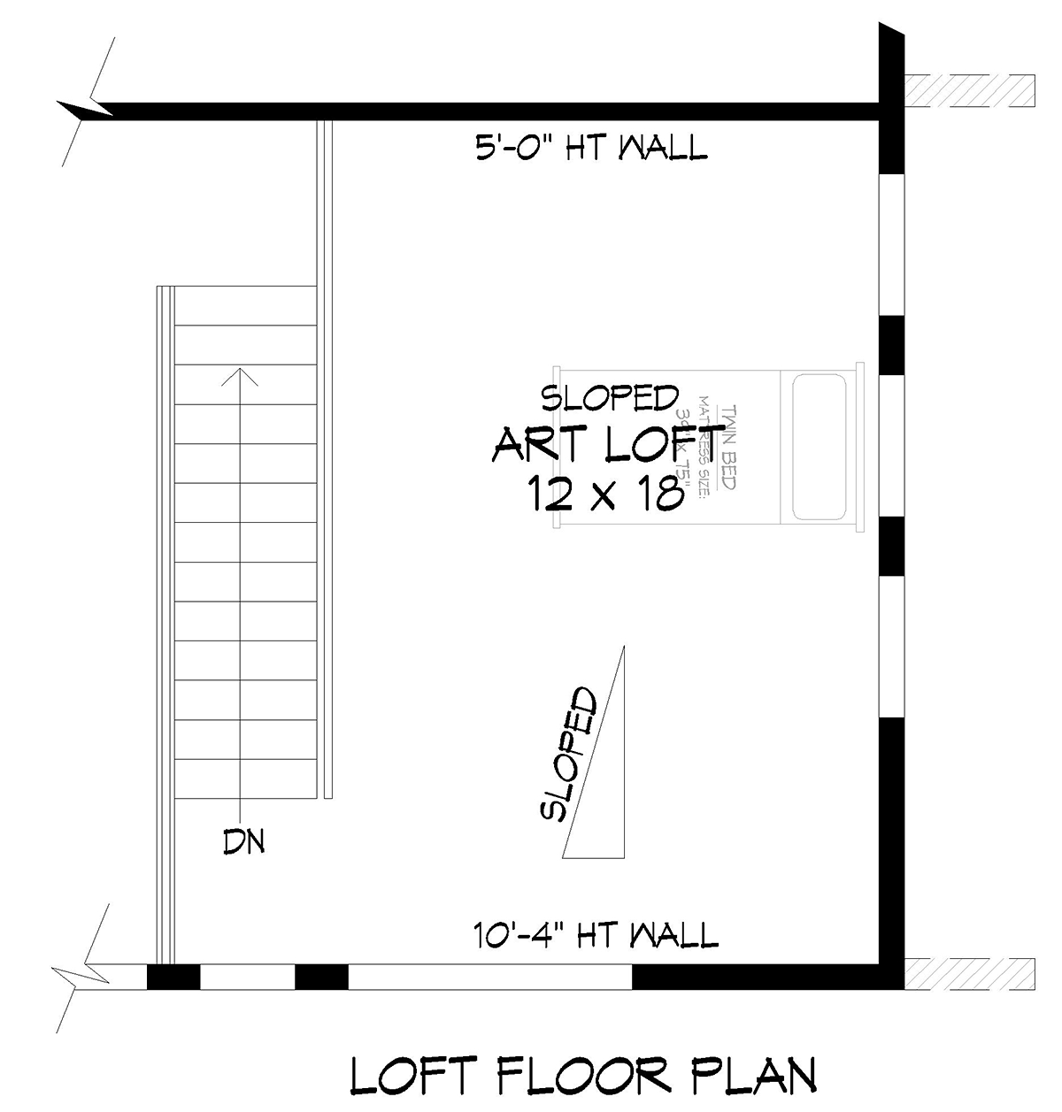 House Plan 83406 Alternate Level Two