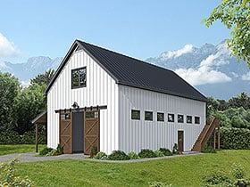 Plan 83414 - 1016 Square Feet