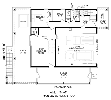First Level Plan