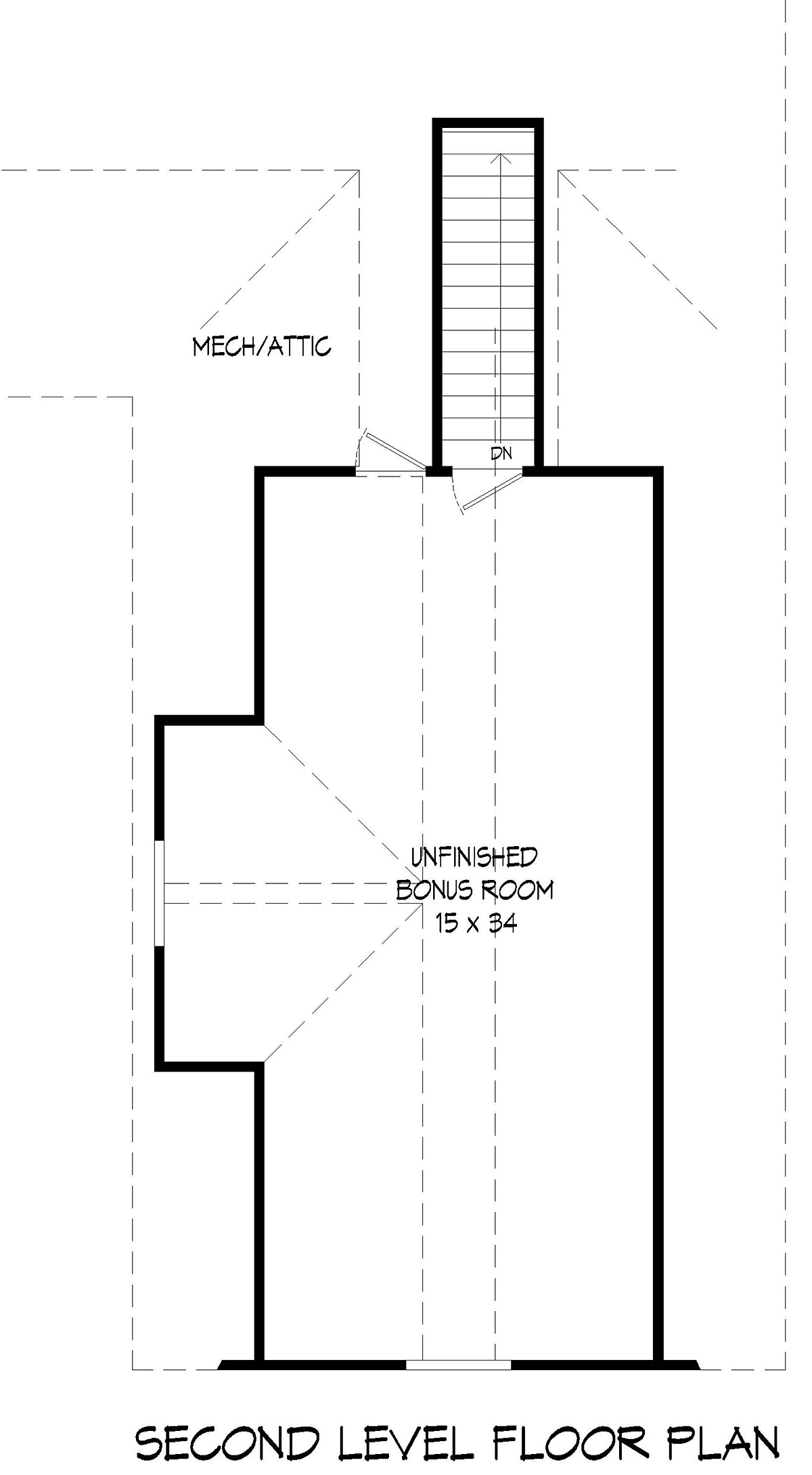 House Plan 83472 Level Two