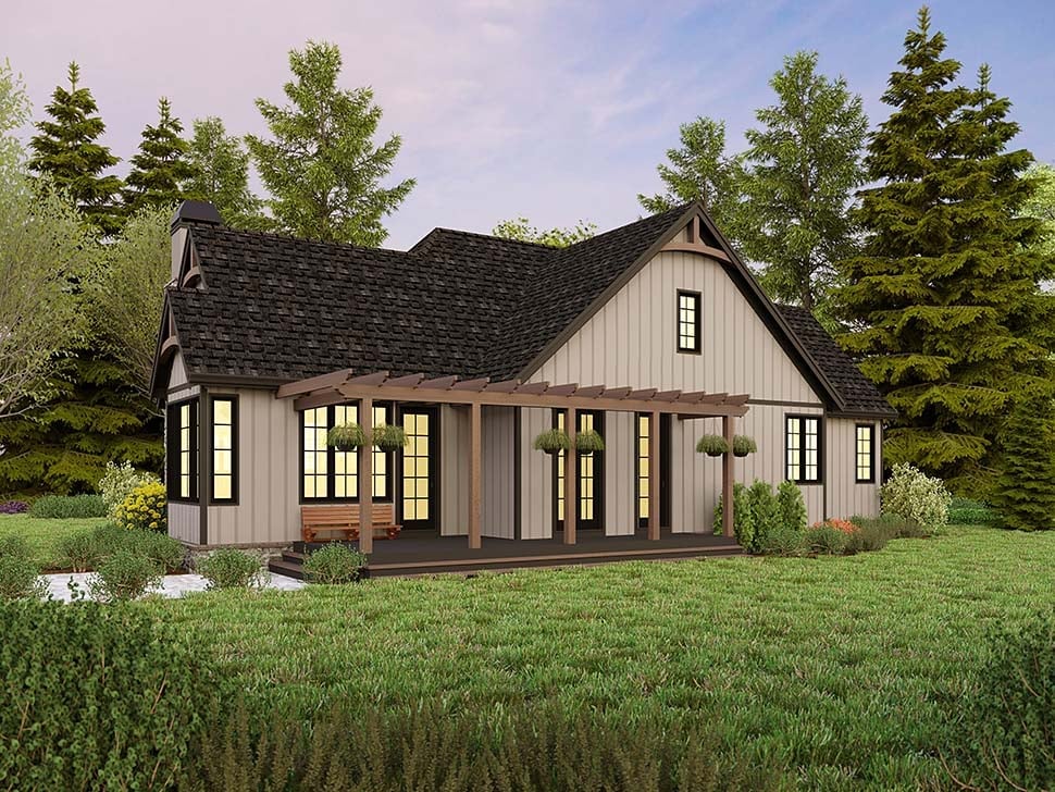 Cabin, Cottage, European Plan with 1580 Sq. Ft., 2 Bedrooms, 3 Bathrooms Picture 4