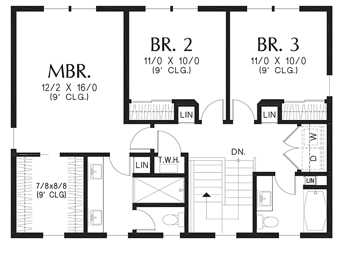 House Plan 83524 Level Two