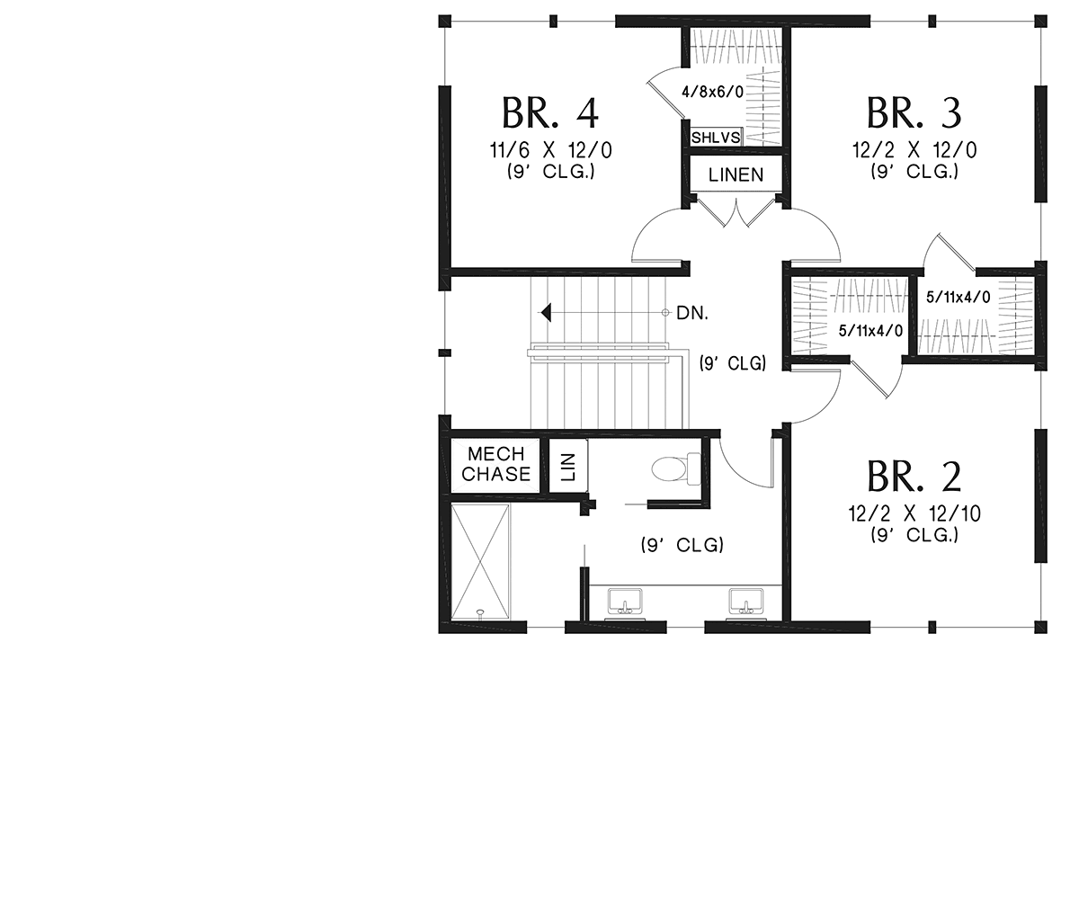 House Plan 83530 Level Two