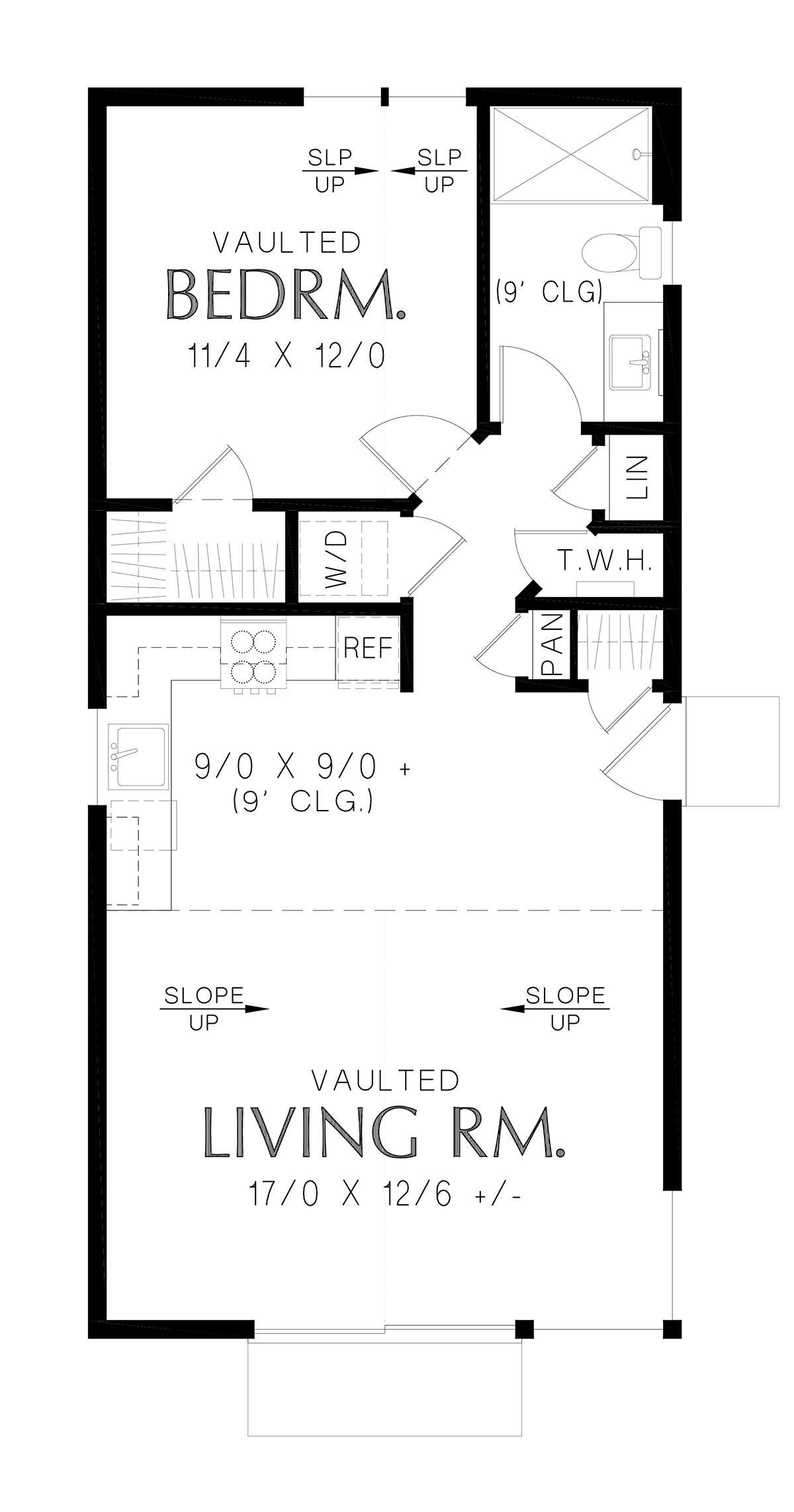 House Plan 83549 Level One