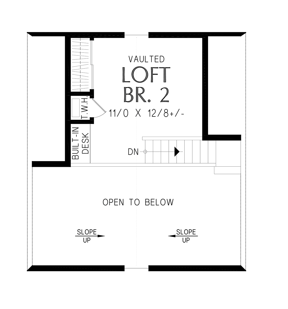 House Plan 83558 Level Two