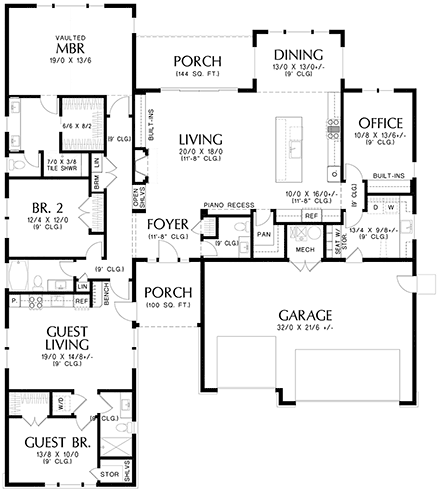 First Level Plan