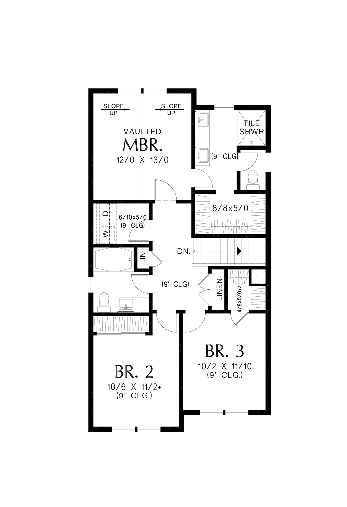House Plan 83565 Level Two