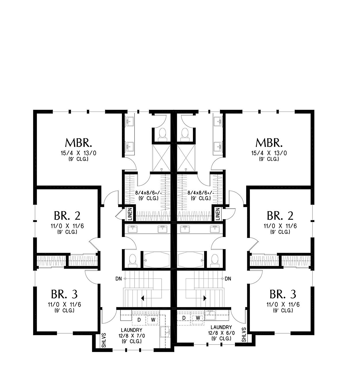 Multi-Family Plan 83566 Level Two