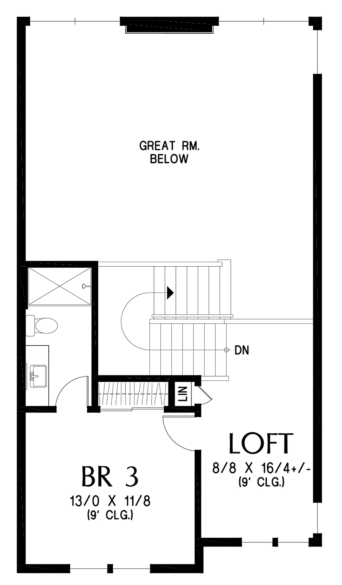 House Plan 83568 Level Two