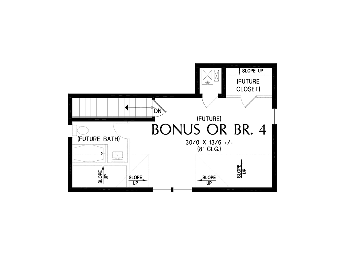 House Plan 83575 Level Two