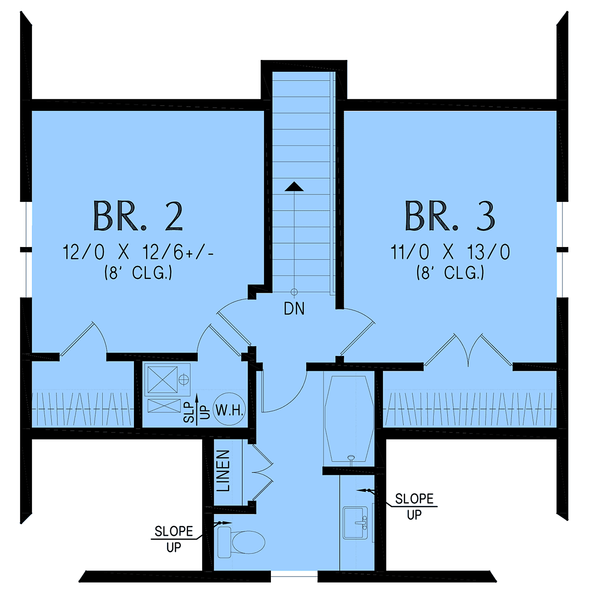 House Plan 83582 Level Two