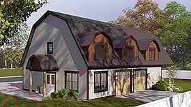 Plan 83668 - 2984 Square Feet