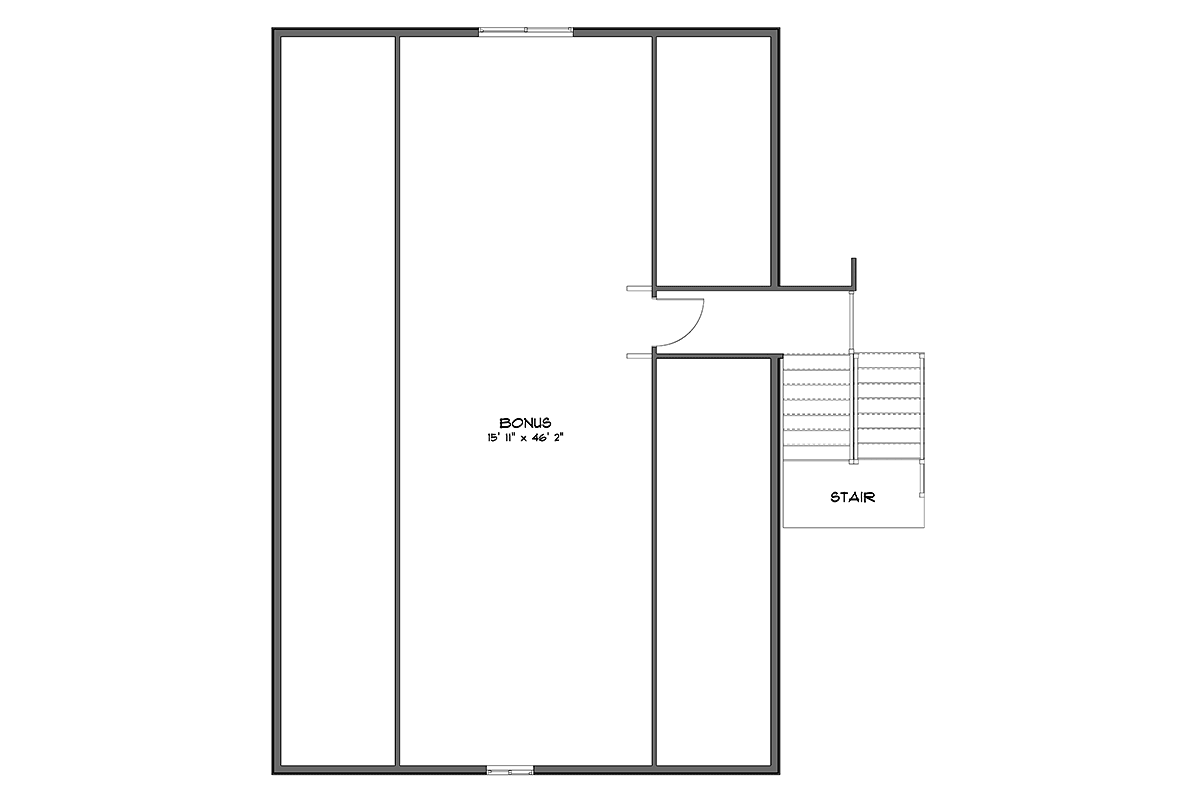 House Plan 83679 Level Two