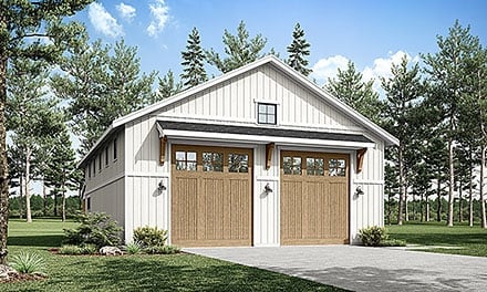 Plan 83812 - 725 Square Feet