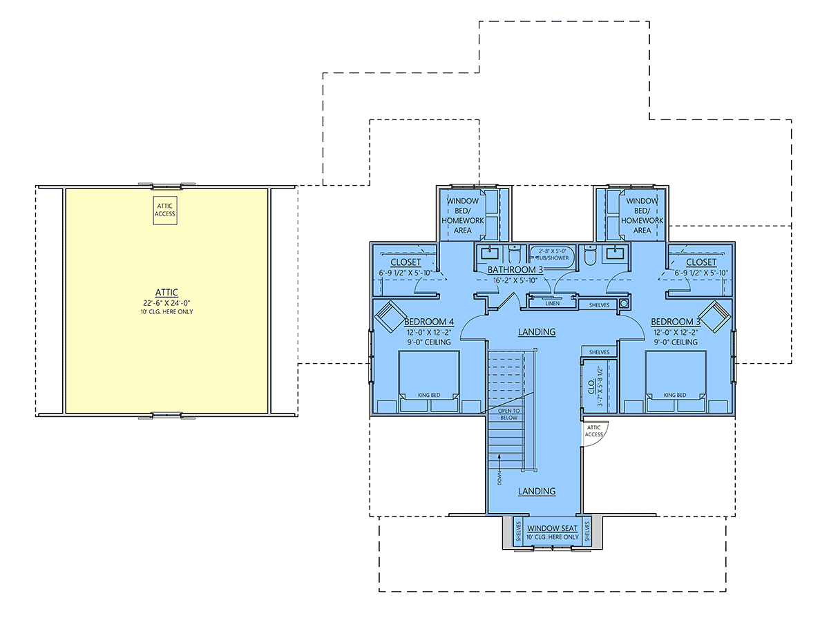 House Plan 83906 Level Two