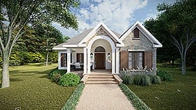 Plan 83908 - 1108 Square Feet