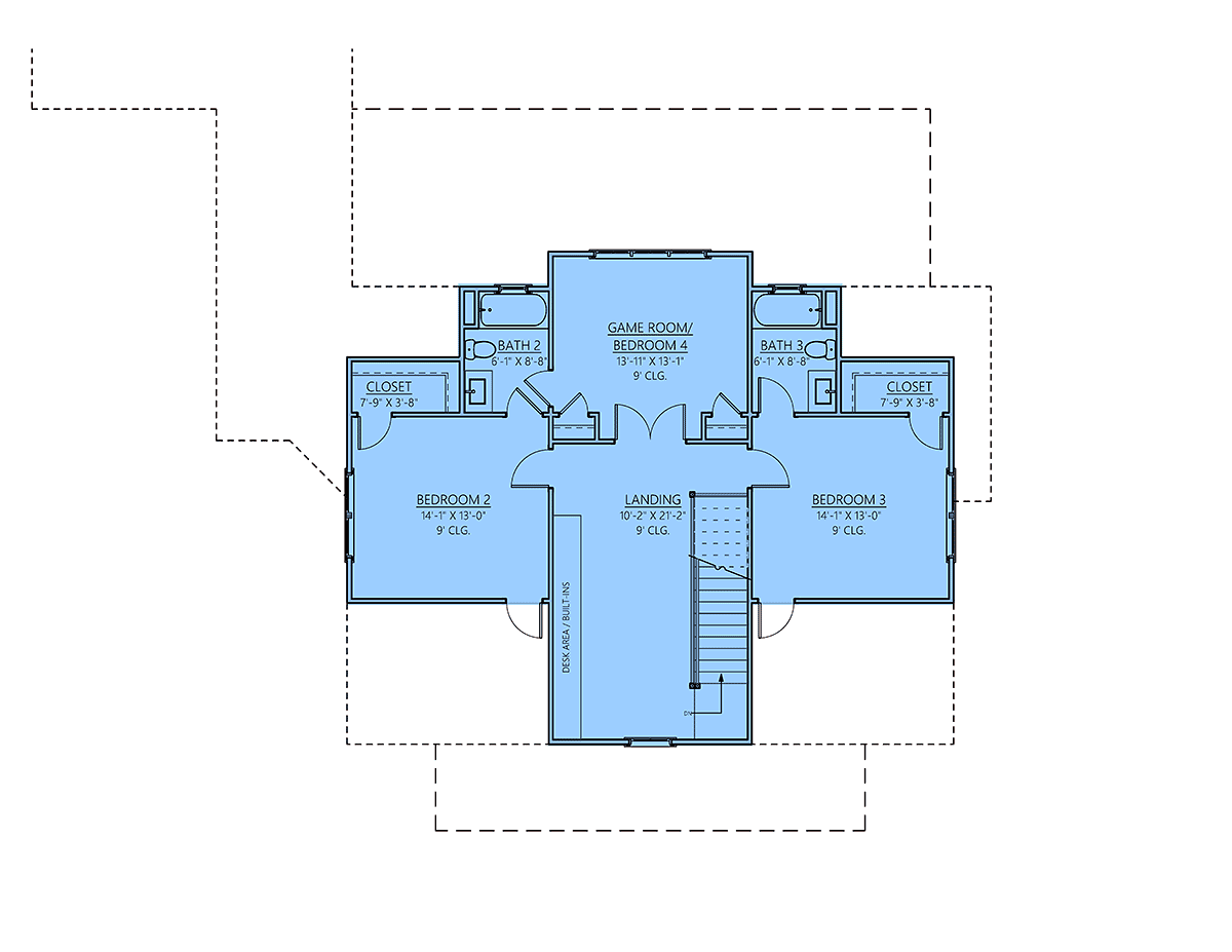 House Plan 83910 Level Two