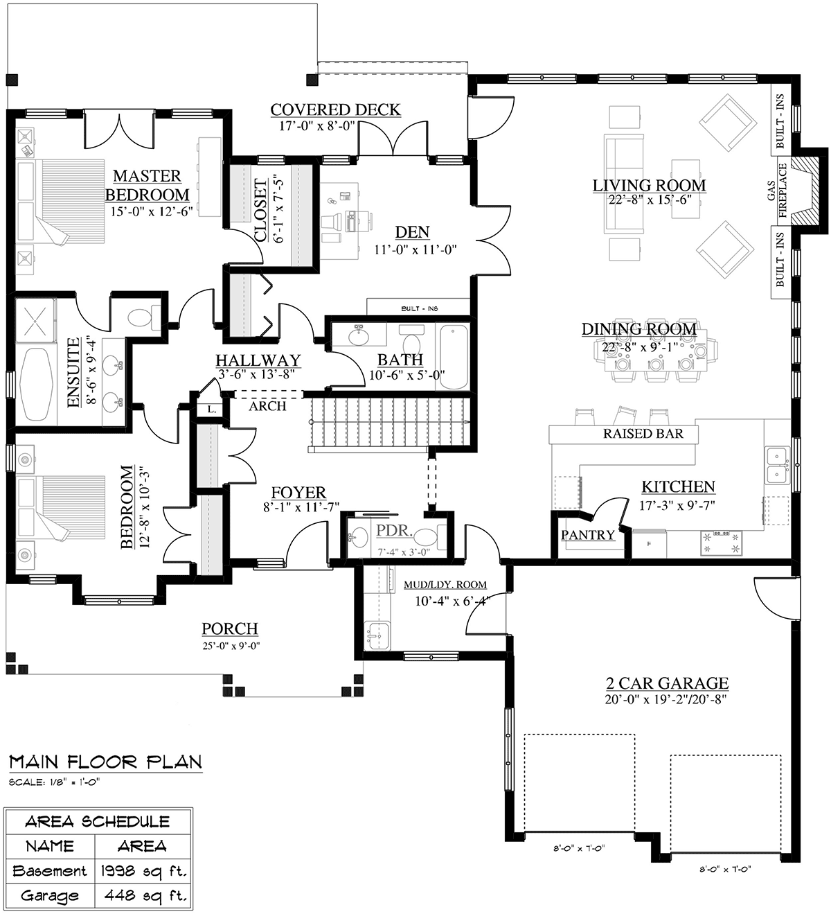 House Plan 84603 Level One