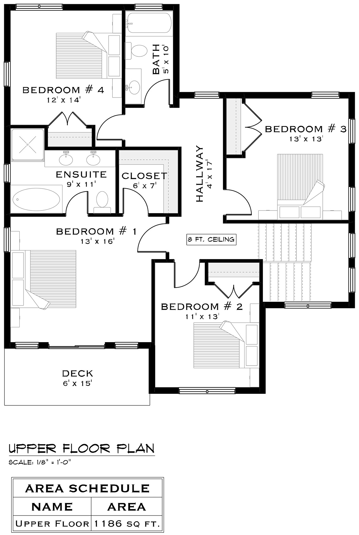 House Plan 84609 Level Two