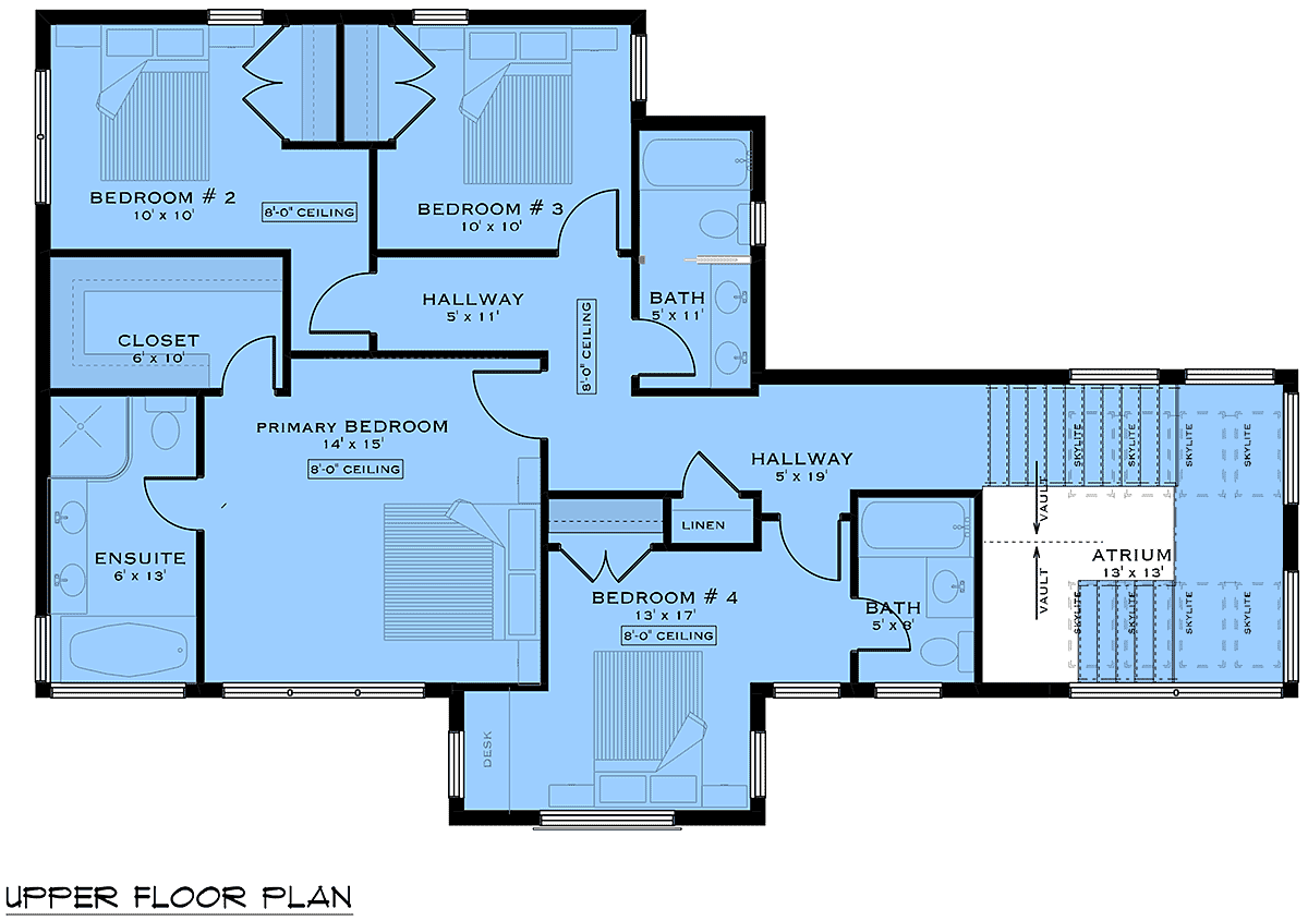 House Plan 84613 Level Two