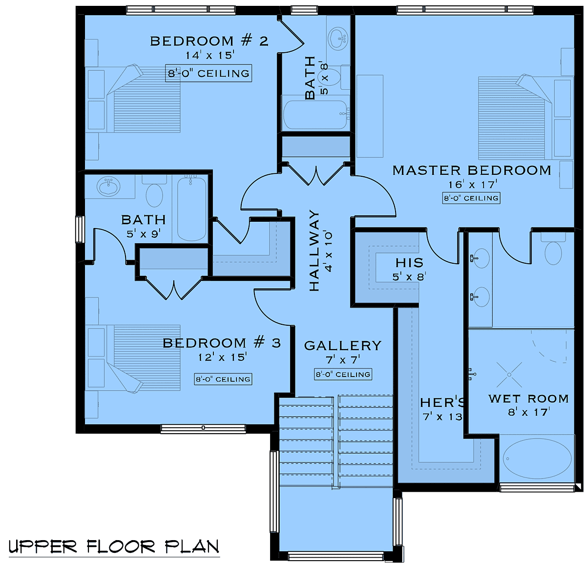 House Plan 84614 Level Two