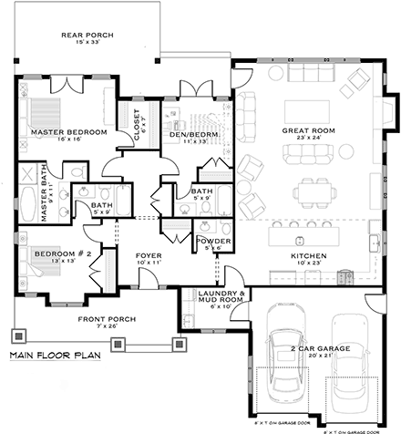 First Level Plan