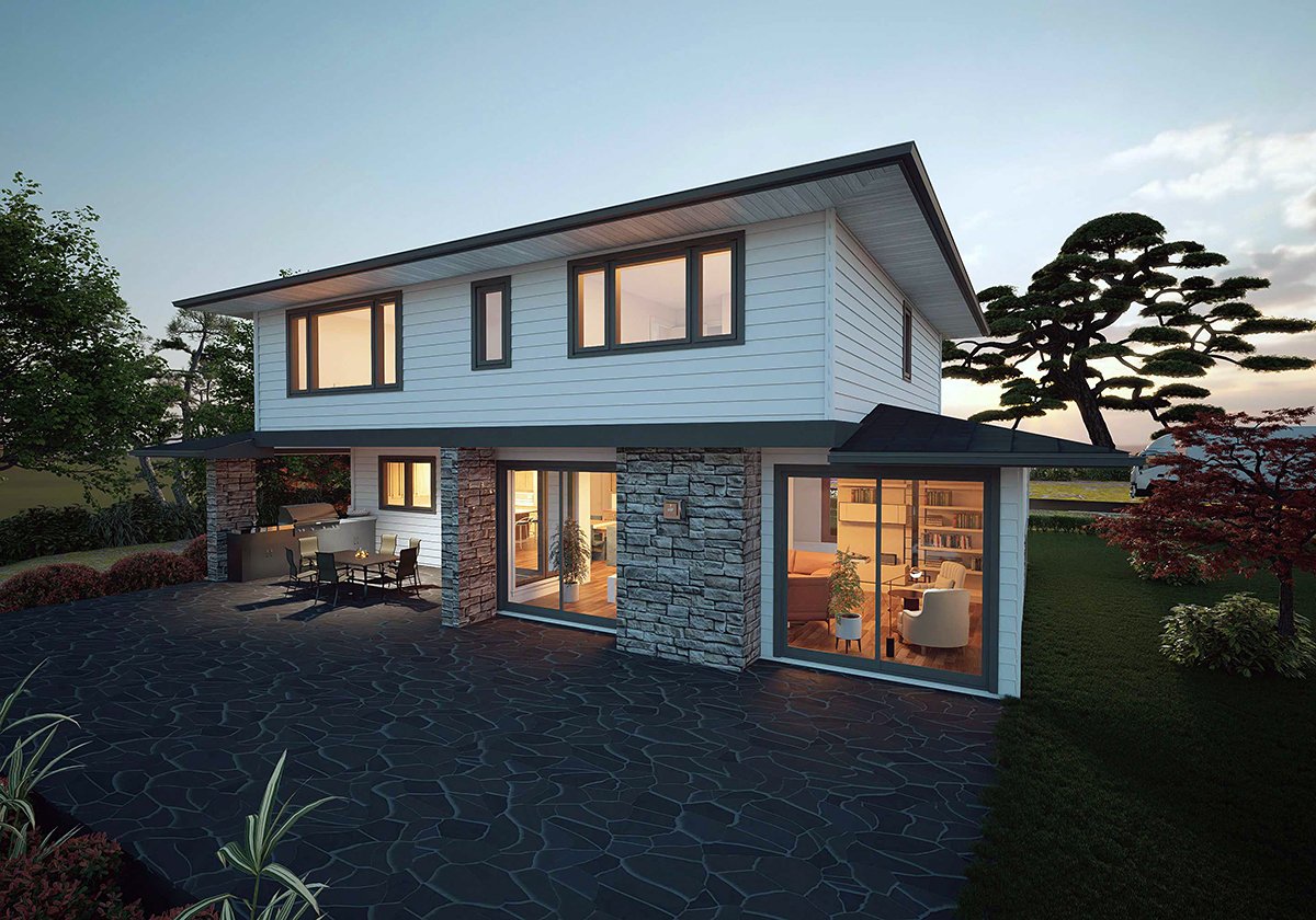 Rear Elevation