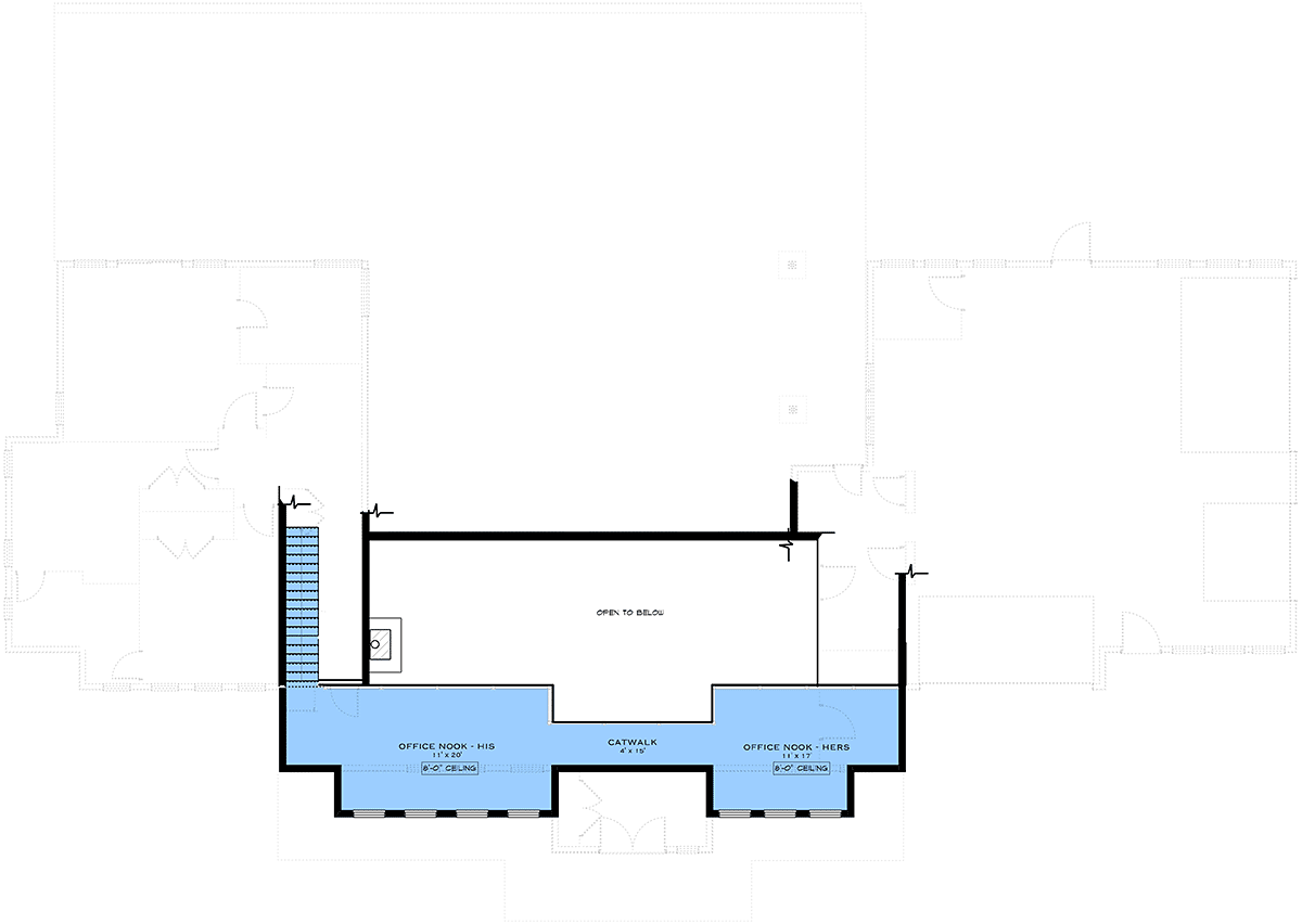 House Plan 84624 Level Two