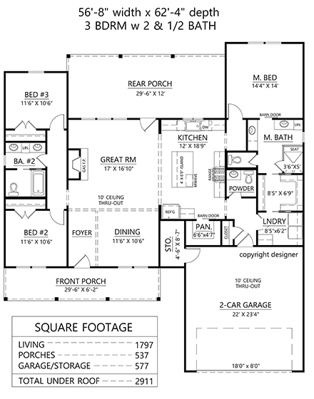 First Level Plan