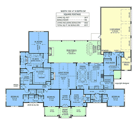 First Level Plan