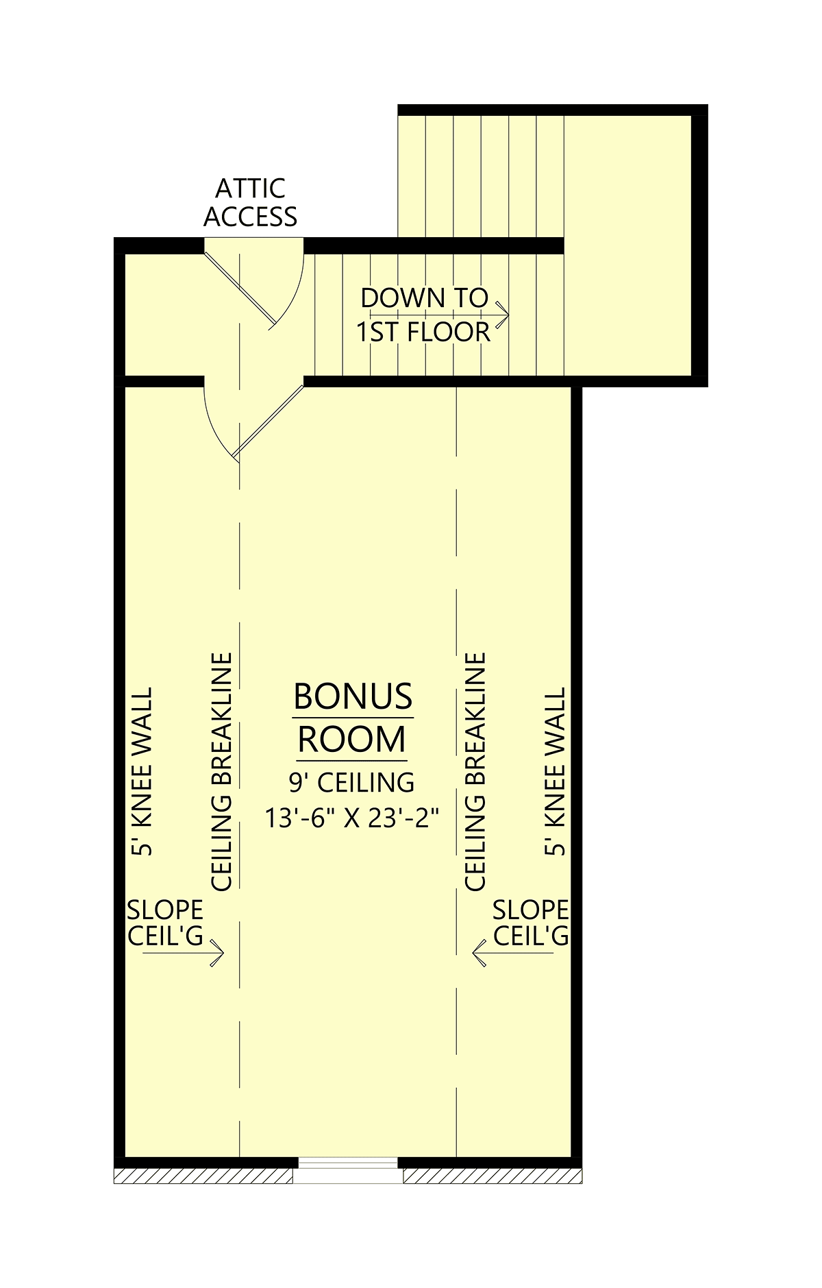 House Plan 84706 Level Two