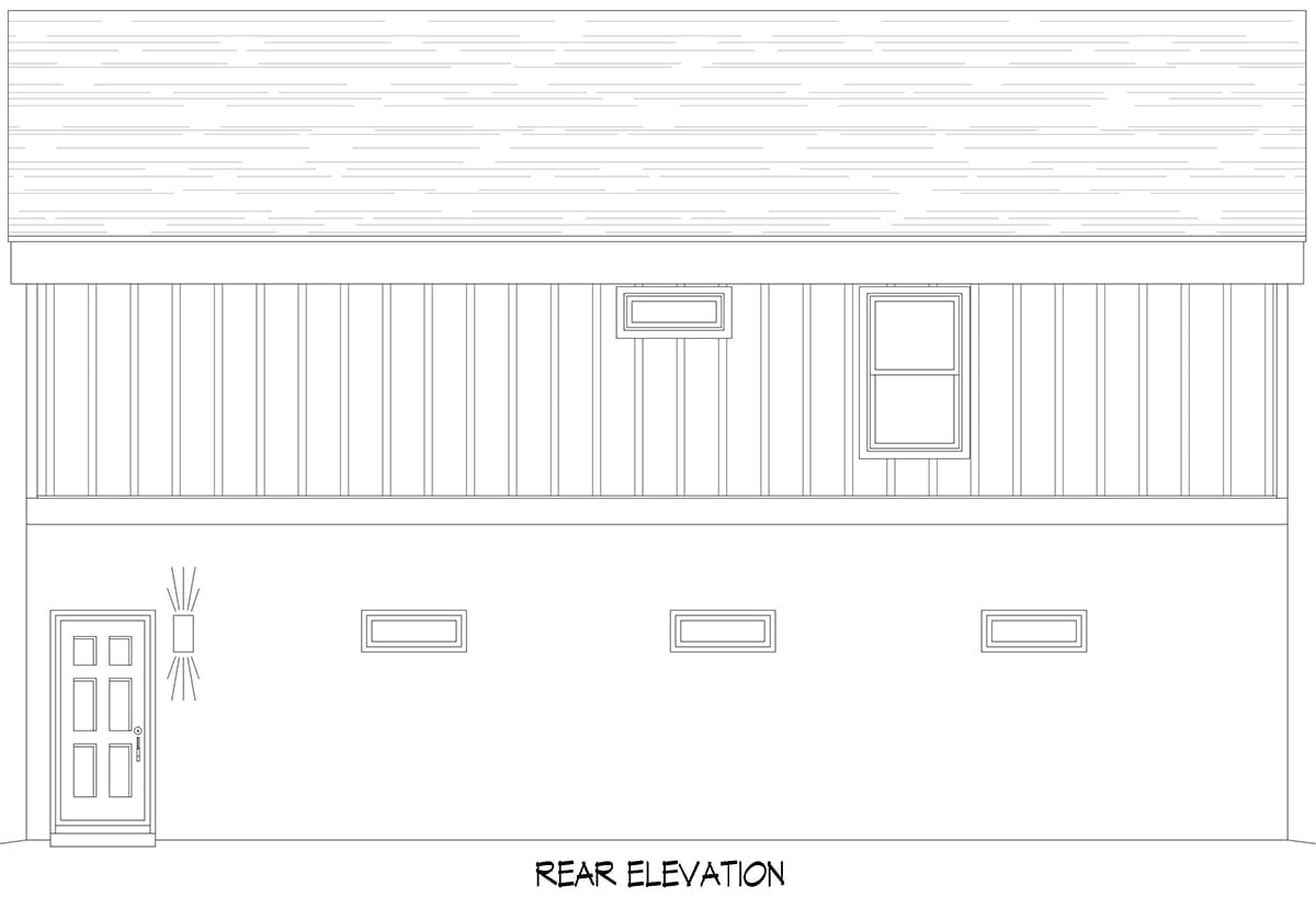 Rear Elevation