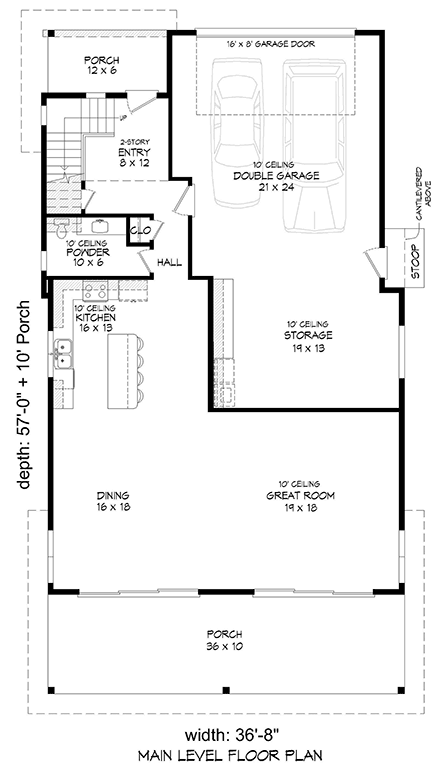 First Level Plan