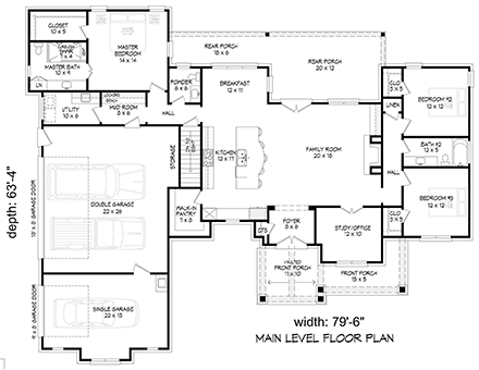 First Level Plan