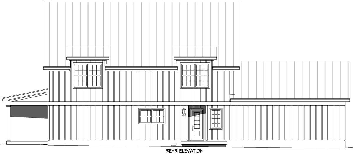 Rear Elevation