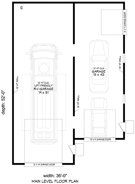 First Level Plan
