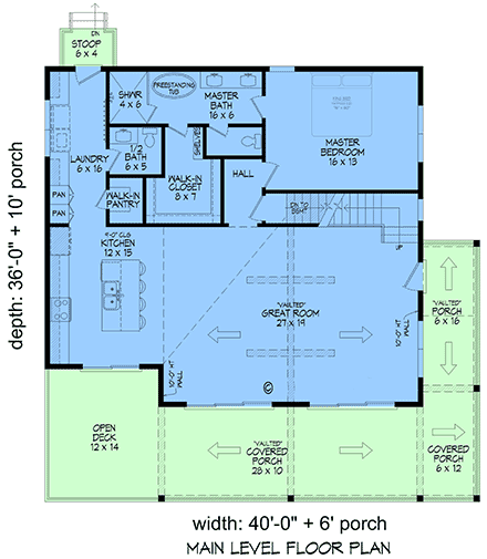 First Level Plan