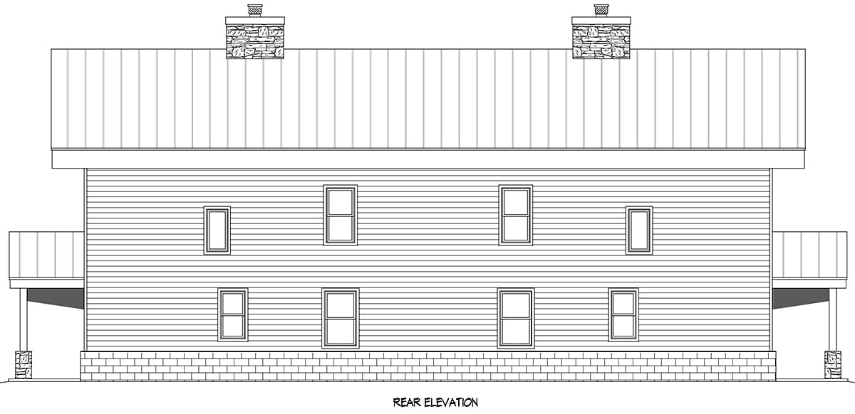 Rear Elevation