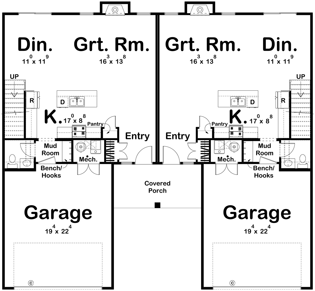 Multi-Family Plan 84940 Level One