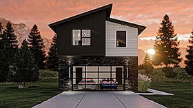 Plan 84941 - 1422 Square Feet