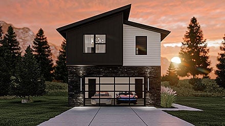 Plan 84941 - 1422 Square Feet