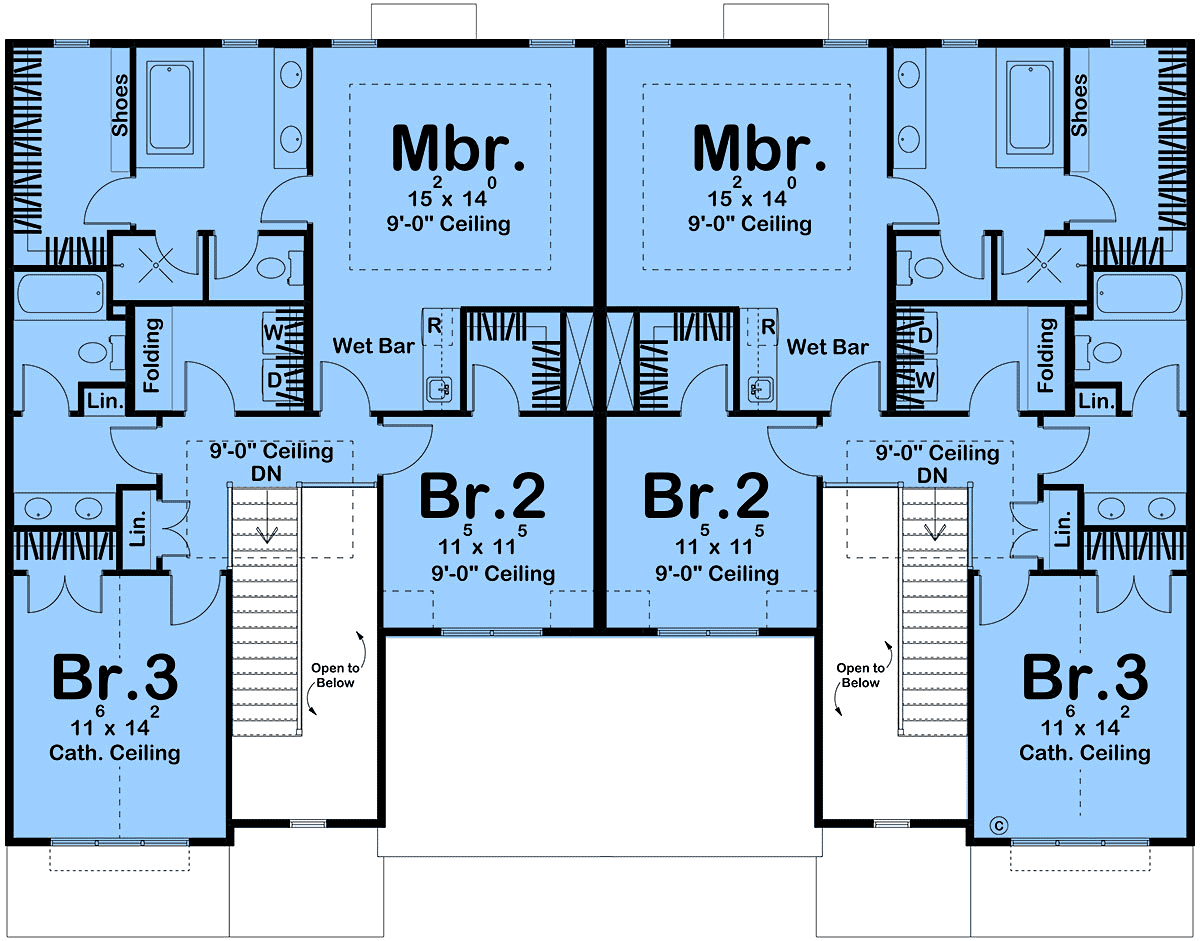 Multi-Family Plan 84942 Level Two