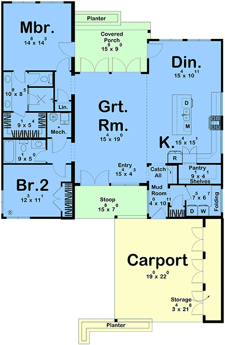 First Level Plan