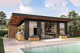 Plan 84952 - 600 Square Feet
