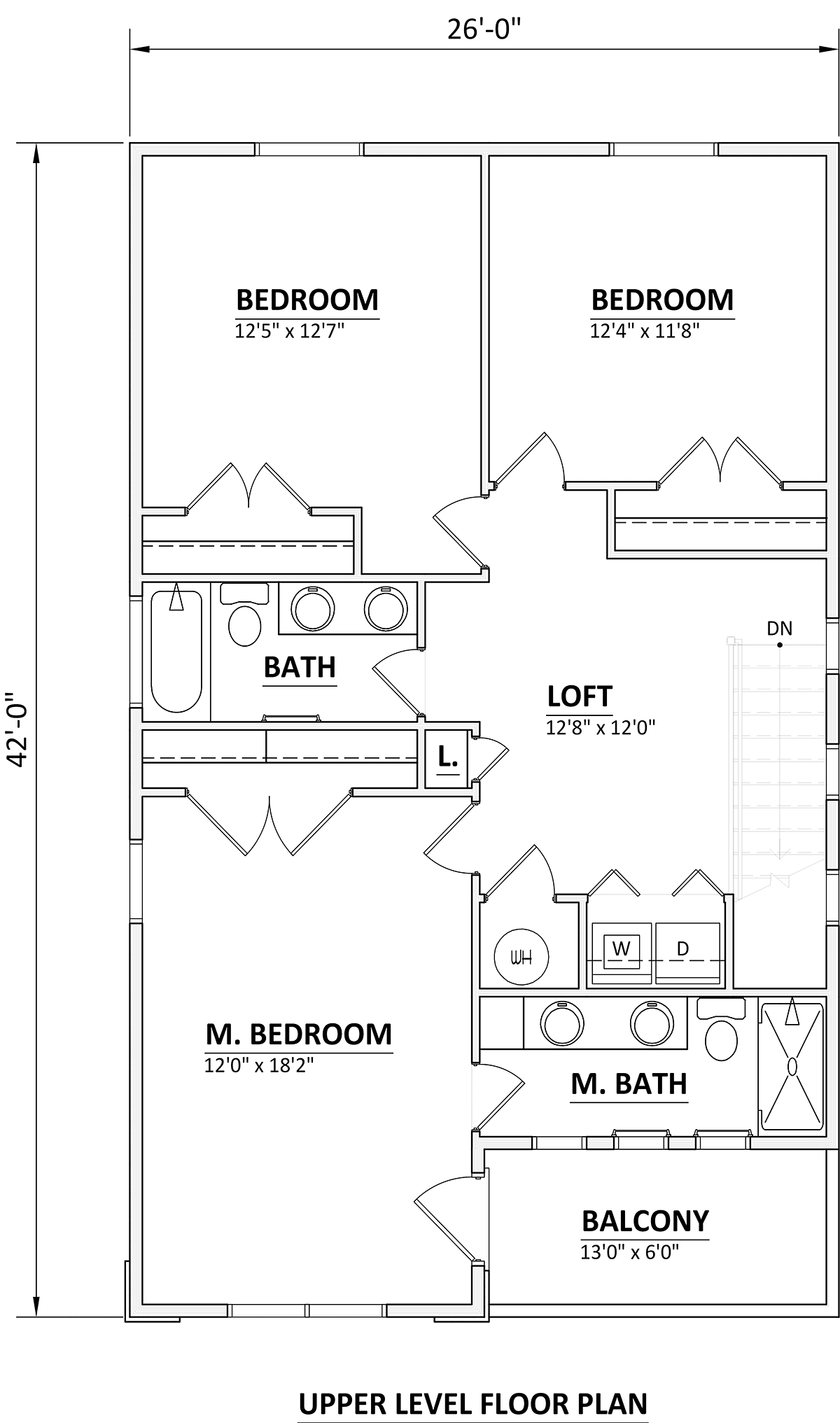 House Plan 85003 Level Two